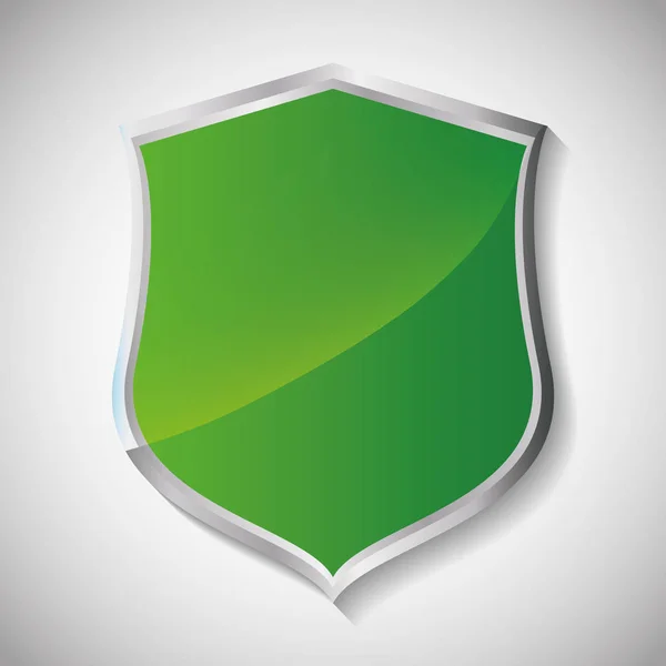 Shield icon image — Stock Vector