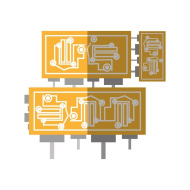 mikroçip donanım bileşeni bilgisayar gölge