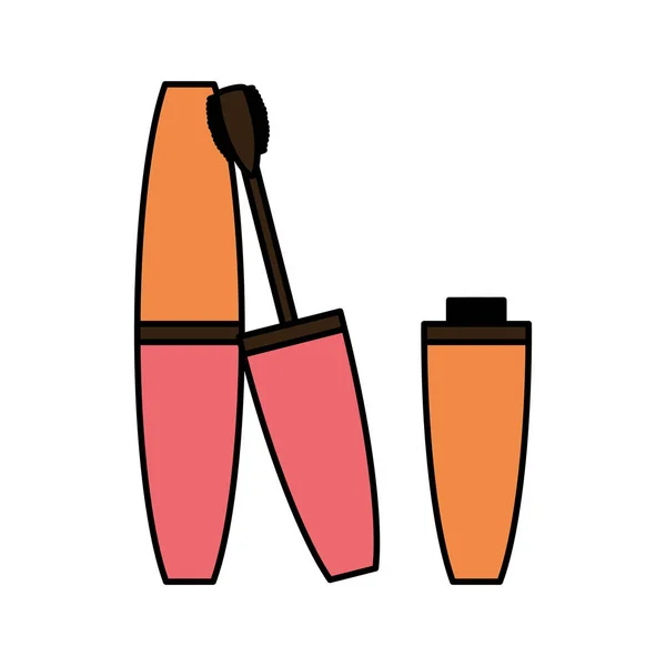 Make-up und kosmetisches Design — Stockvektor