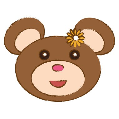 sevimli ayı simgesi