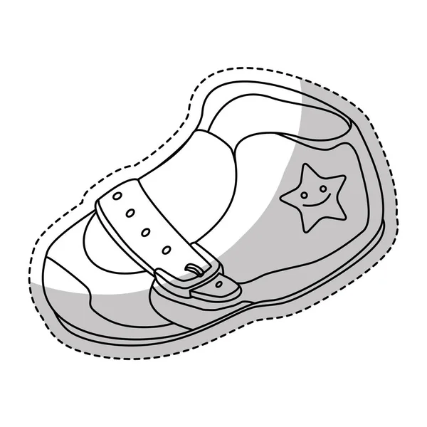 아기 신발 아이콘 — 스톡 벡터