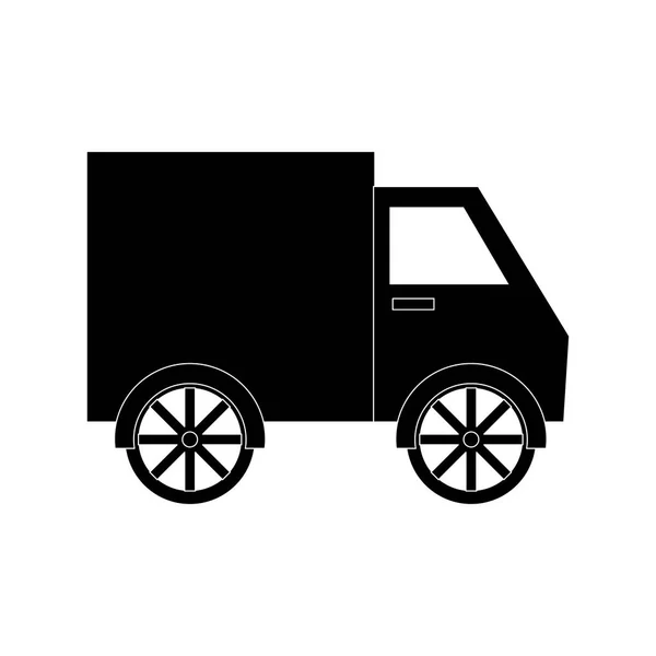 Ícone do veículo de caminhão — Vetor de Stock