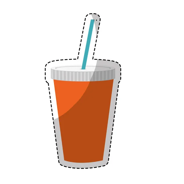 Ícone bebida refrigerante —  Vetores de Stock