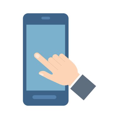 Smartphone el değmek ödeme dijital