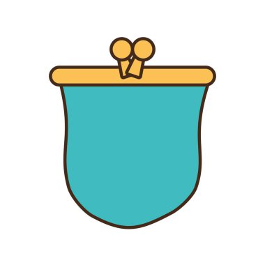 çizgi film çanta cüzdan para tasarrufu