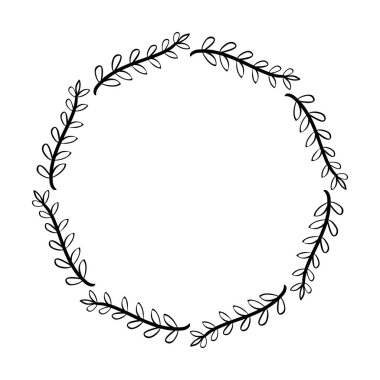 Siyah beyaz güzel yaprakları