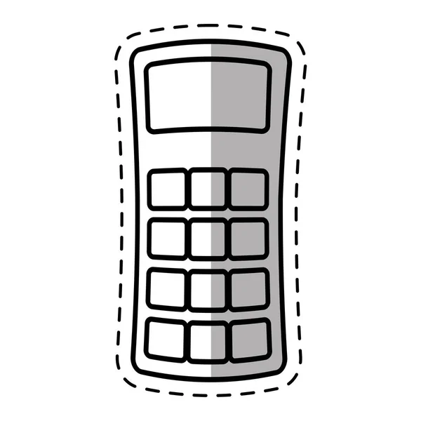 Dataphone クレジット決済の影をカット — ストックベクタ