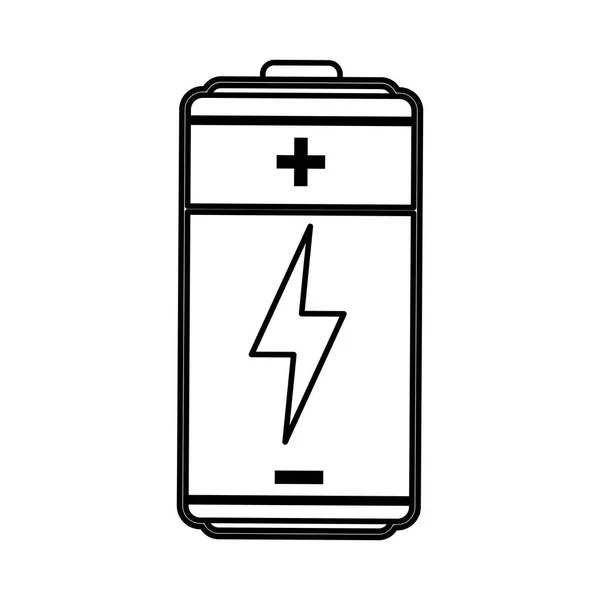 Rechargeable electric battery — Stock Vector