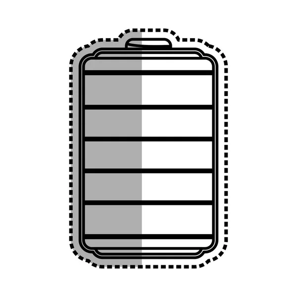 Batterie électrique rechargeable — Image vectorielle