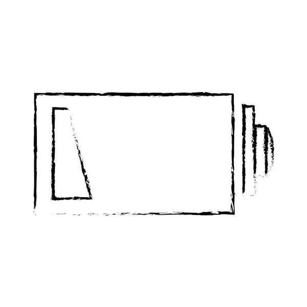 Oplaadbare elektrische batterij — Stockvector