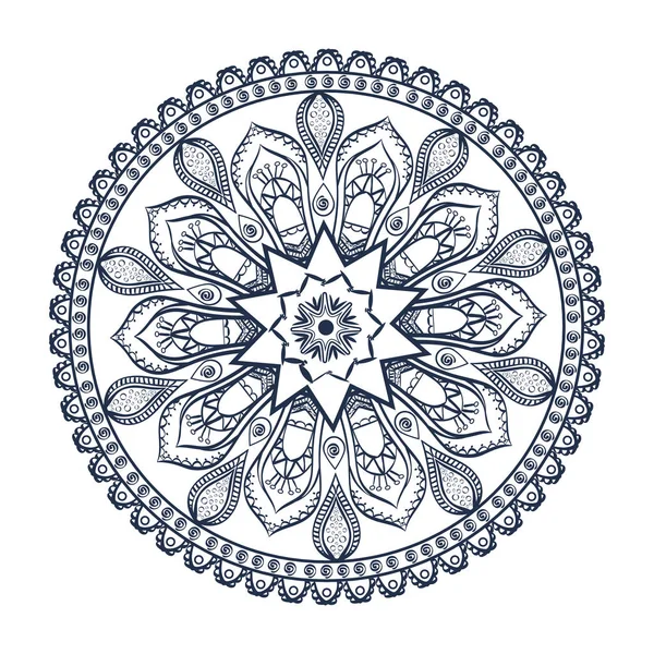 Orientalne symbolem Mandala — Wektor stockowy