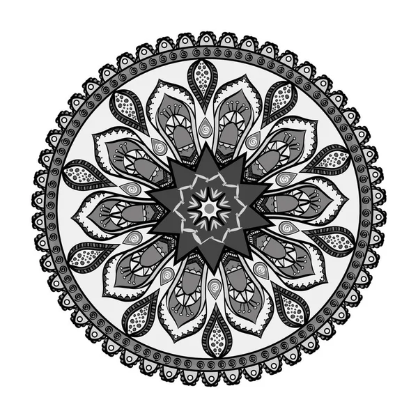 Orientalisk Mandala-symbolen — Stock vektor
