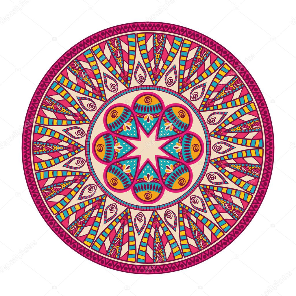 Mandala oriental symbol