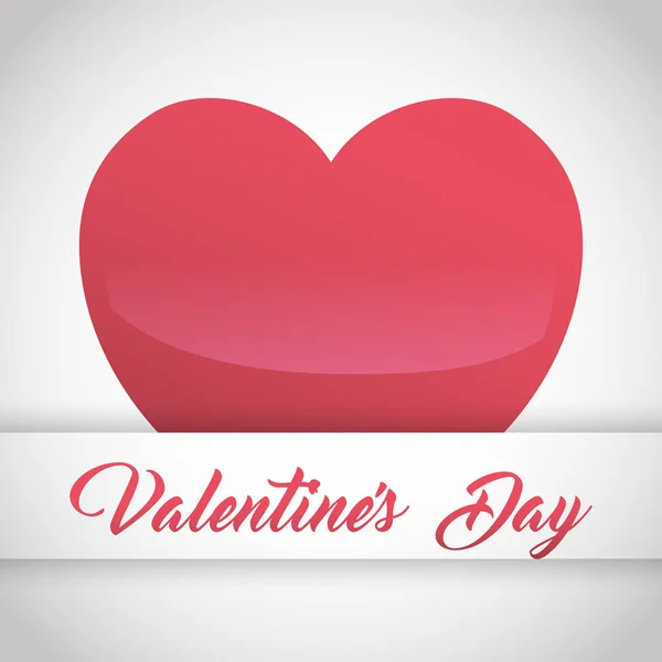 Afbeelding Valentijnsdag liefde — Stockvector
