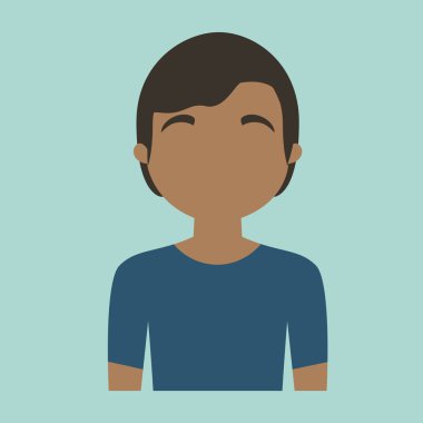 adam portre simge görüntüsü