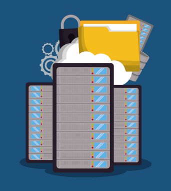 Internet güvenlik ilgili simgeler resim