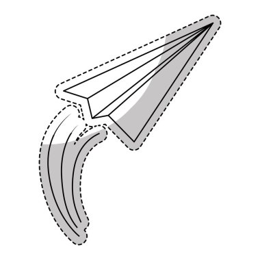 kağıt düzlem simgesi