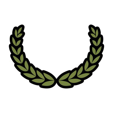 Çelenk süs yaprakları