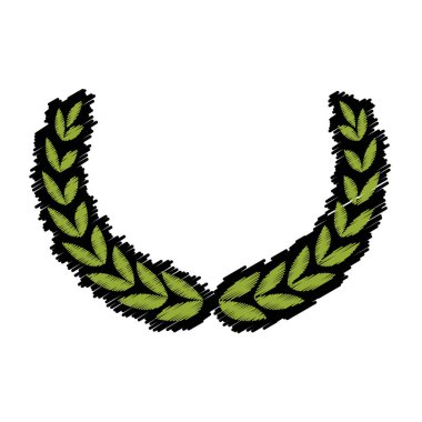 Çelenk süs yaprakları