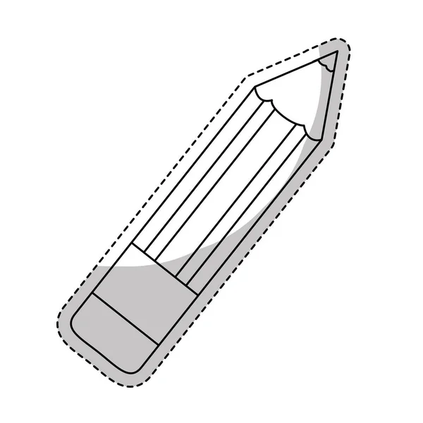 Icono de equipo de lápiz — Vector de stock