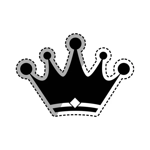 Corona símbolo real — Archivo Imágenes Vectoriales