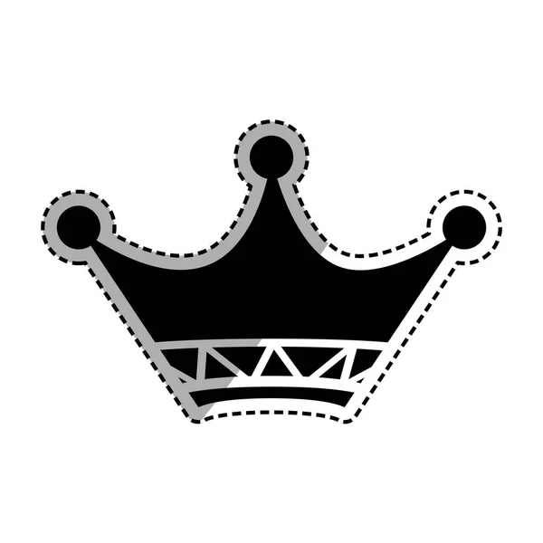 Krone königliches Symbol — Stockvektor