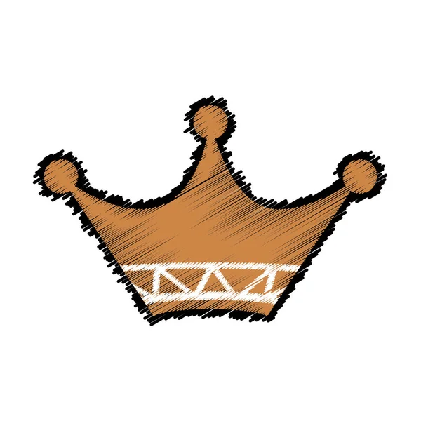 Simbolul regal al coroanei — Vector de stoc