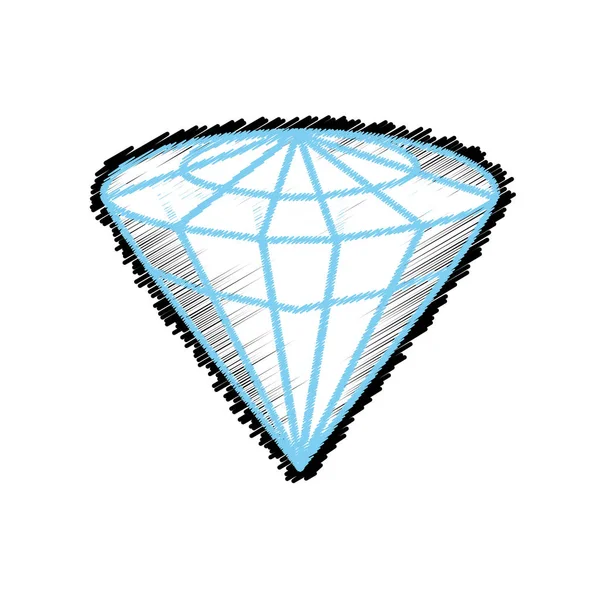 Diamond luxe jewerly — Stockvector