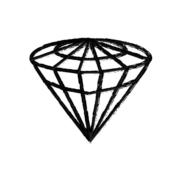 Diamond luxe jewerly — Stockvector