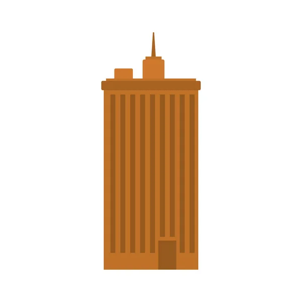 Torre de ciudad urbana — Vector de stock