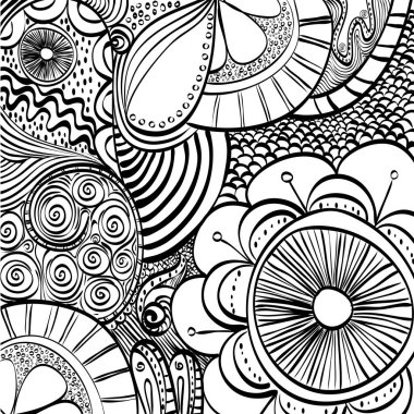 Doodle çizmek arka plan