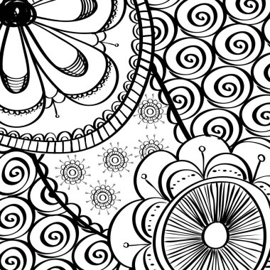 Doodle çizmek arka plan