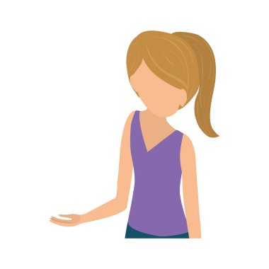 genç kadın profili