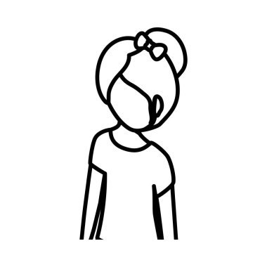 genç kadın profili