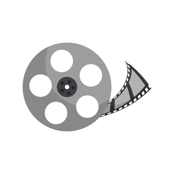 Movie roll equipment — Stock Vector