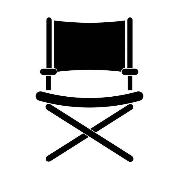Director silla símbolo — Archivo Imágenes Vectoriales