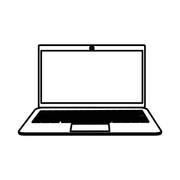 Компьютерные технологии для ноутбуков — стоковый вектор