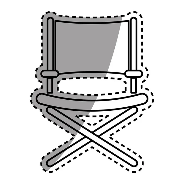 Director silla símbolo — Vector de stock
