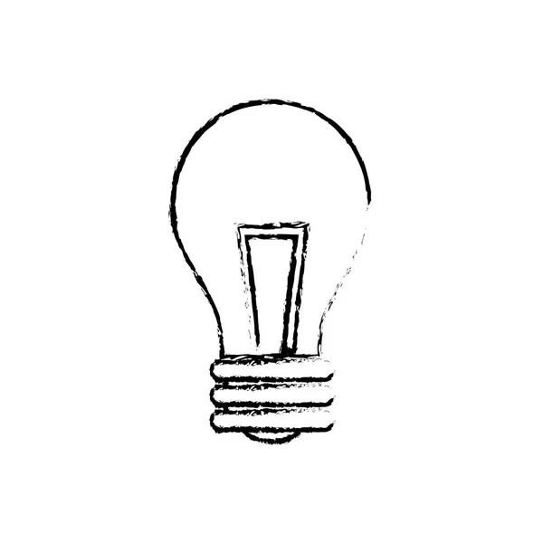 Ampoule isolée — Image vectorielle