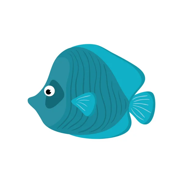 Havsfisk tecknad — Stock vektor