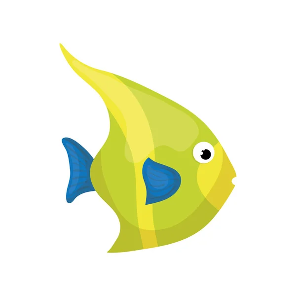 Mořské ryby kreslený — Stockový vektor