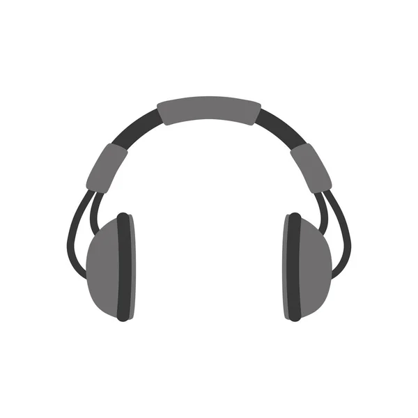 Musikenhet hörlurar — Stock vektor