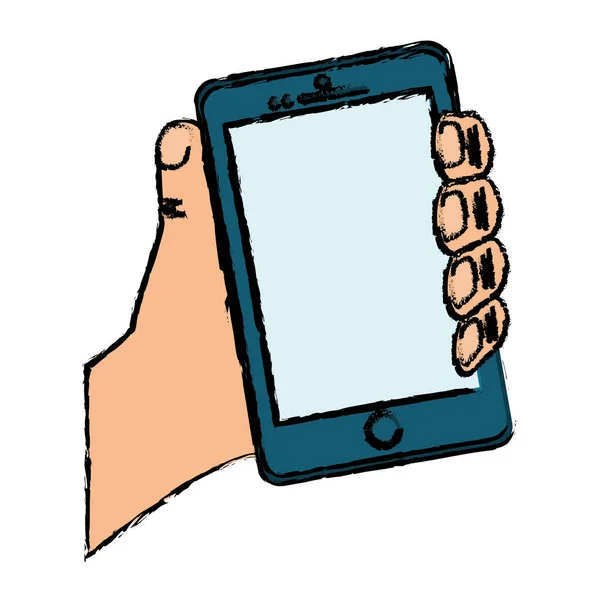 Technologie smartphone mobile — Image vectorielle