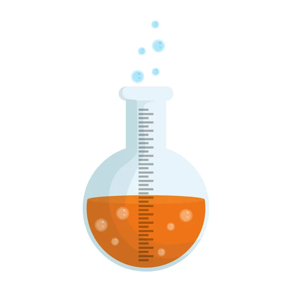 Laboratorio de química de frasco — Archivo Imágenes Vectoriales