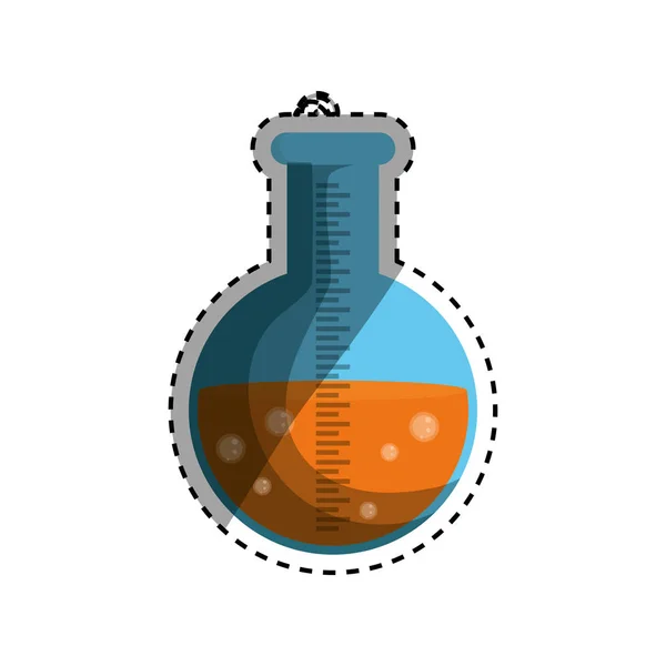Flask хімічній лабораторії — стоковий вектор