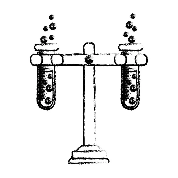 Laboratorio de química de frasco — Archivo Imágenes Vectoriales