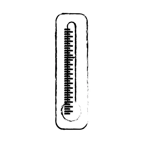 Thermometer temperature scale — Stock Vector