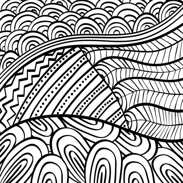 Doodle dibujar fondo — Vector de stock