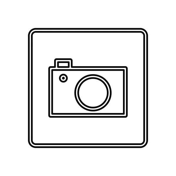 Fotografisk kamera media — Stock vektor