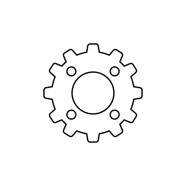 齿轮行业机械 — 图库矢量图片